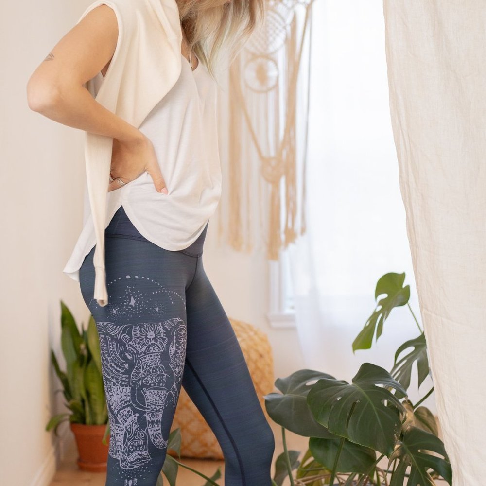 legging Rose Buddha Elephant Chanceux